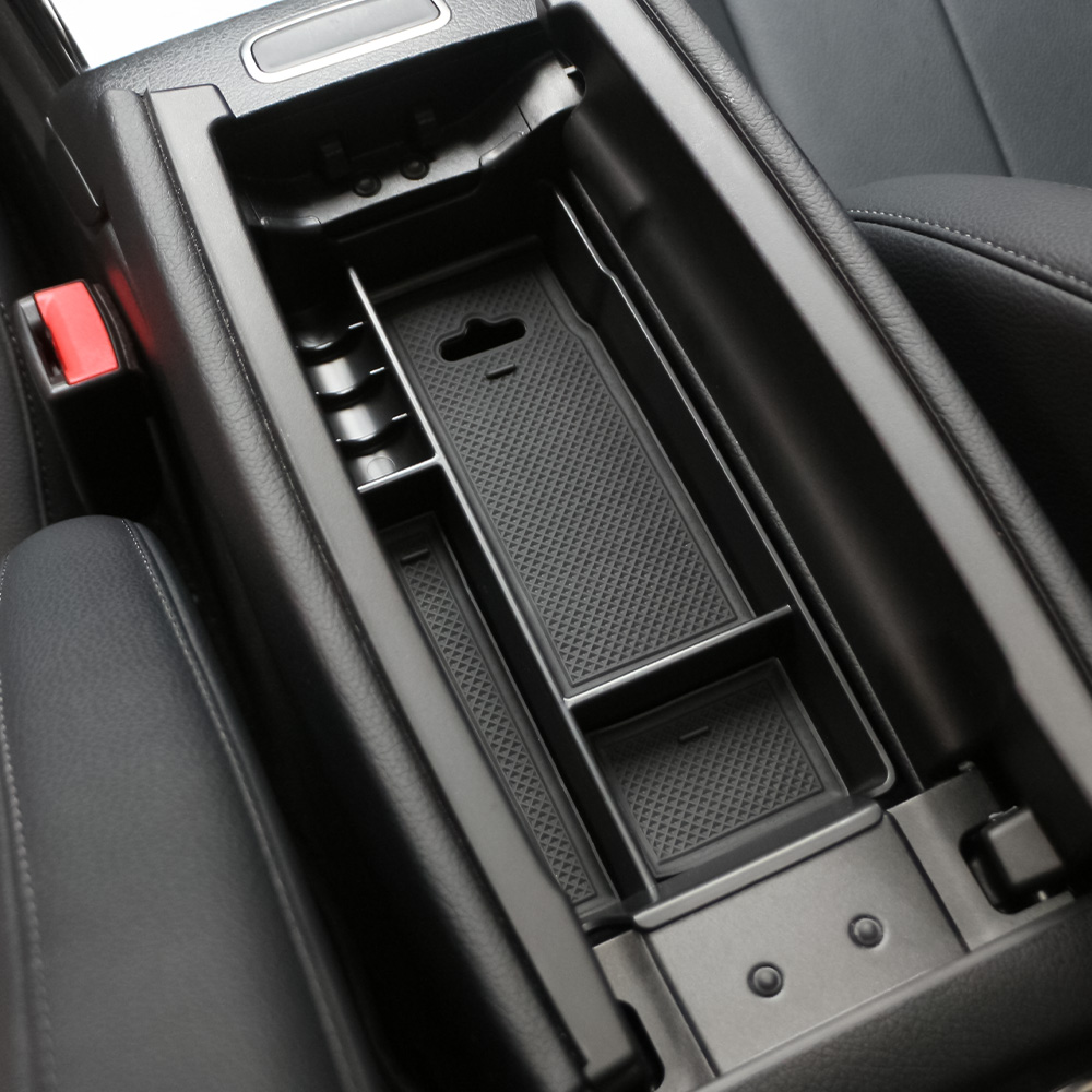Car Armrest Storage Box Tray f - Tech Car Accessories ulasan dan harga